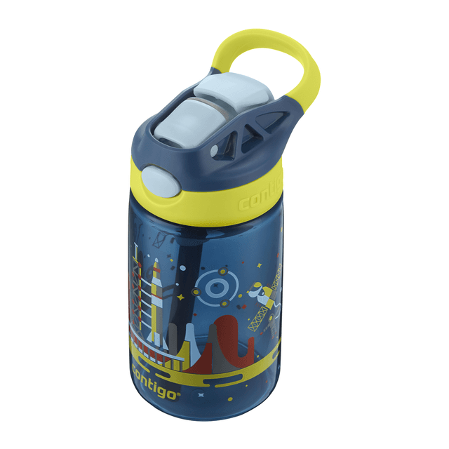 Contigo Nautical Blue with Space Autoseal Kids Gizmo Flip Bottle 420 ml Nautical With Space Plastic - SW1hZ2U6MTg0NjEzNw==