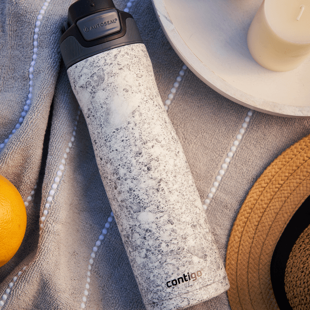 Contigo Speckled Slate Autoseal Couture Chill - Vacuum Insulated Stainless Steel Water Bottle 720 ml Speckled Slatewhite Stainless Steel - SW1hZ2U6MTg0NTk1OA==