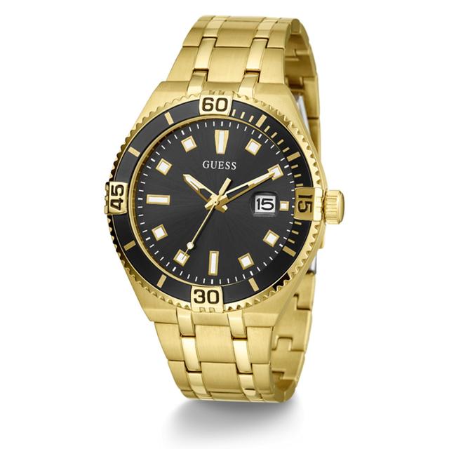 Guess Men's Analogue Quartz Gold Stainless Steel Watch Gw0330g2 - SW1hZ2U6MTgzMDc4Nw==
