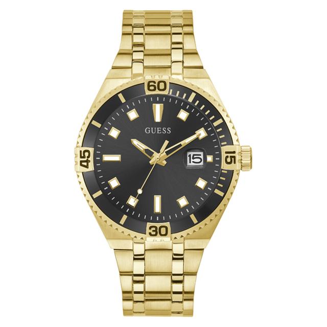 Guess Men's Analogue Quartz Gold Stainless Steel Watch Gw0330g2 - SW1hZ2U6MTgzMDc3OQ==
