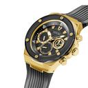 Guess Men's Eco-Friendly Gold And Black Bio-Based Watch Gw0425g1 - SW1hZ2U6MTgzMTY0NA==