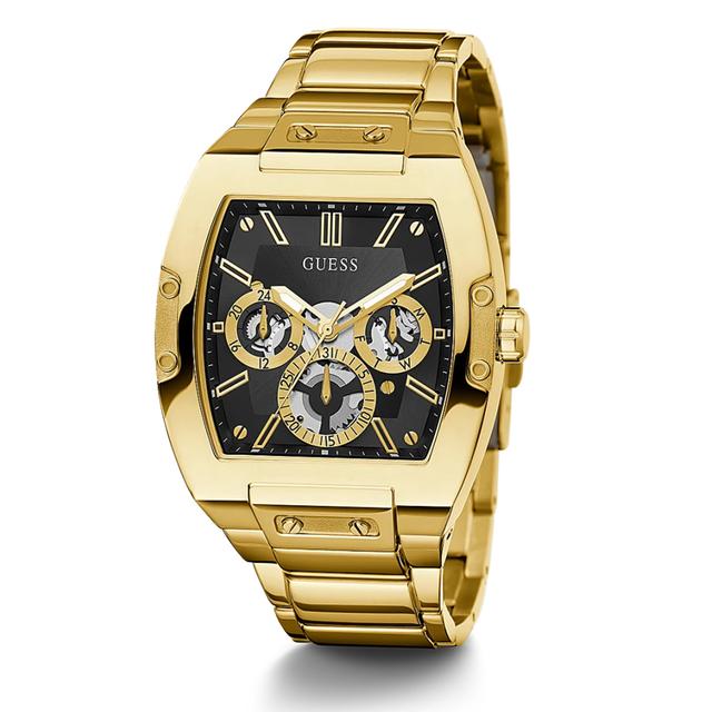 ساعات جيس رجالي Gw0456g1 قياس 43 ملم معدن ذهبي Guess Men's Gold Tone Case Gold Tone Stainless Steel Watch Gw0456g1 - SW1hZ2U6MTgyNzE5NQ==