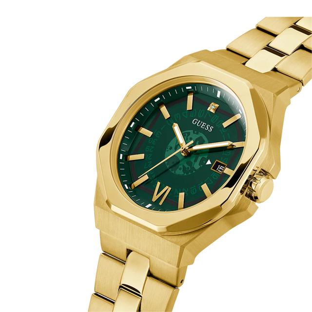 ساعات جيس رجالي Gw0573g2 قياس 42 ملم معدن ذهبي Guess Men's Gold Tone Case Gold Tone Stainless Steel Watch Gw0573g2 - SW1hZ2U6MTgyNzExMg==