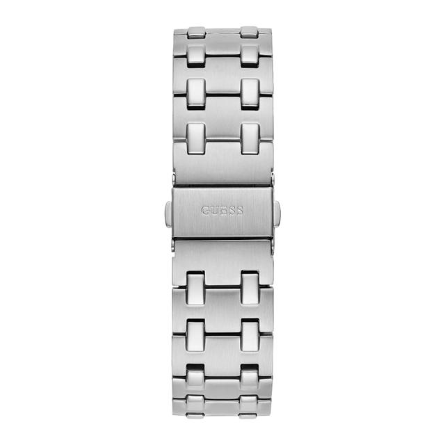 Guess Men's Silver Case Silver Tone Stainless Steel Watch Gw0575g1 - SW1hZ2U6MTgyODA2Mg==