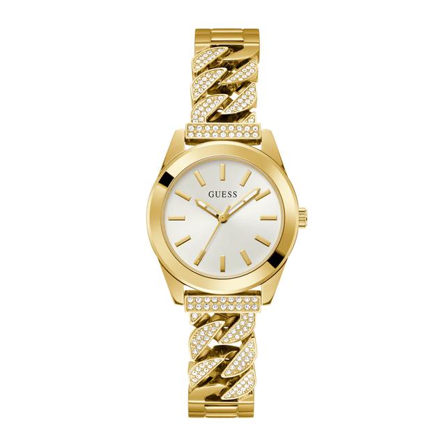 Guess Women's Gold Tone Analog Quartz Watch Gw0546l2 - SW1hZ2U6MTgzODQ4NA==