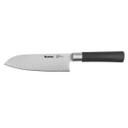 Metaltex Steel Chef's Knife Santoku Asia 17 cm Black Silver Steel - SW1hZ2U6MTg0ODcyMQ==