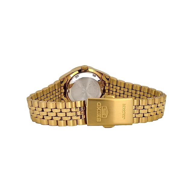 Order Seiko Women's 21 Jewels Automatic Gold-Tone Dial Stainless