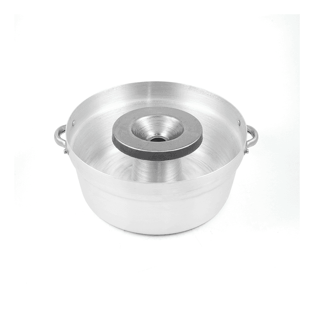 Vague Aluminium Cake Pot with Cover 24 cm/1.3 mm Silver Aluminium - SW1hZ2U6MTg2NzM1Mg==