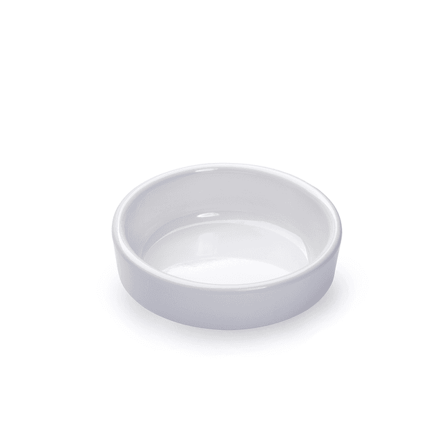 صحن تقديم المقبلات ميلامين دائري 7.5 سم أبيض ڨاج Vague Melamine Round Dish - SW1hZ2U6MTg2NjYxMA==