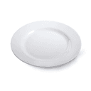 طبق تقديم دائري ميلامين 10 انش أبيض ڨاج Vague Melamine Round Plate - SW1hZ2U6MTg2NjQzMw==