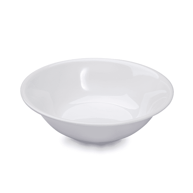Vague Melamine Soup Bowl 18 cm /7" White Melamine - SW1hZ2U6MTg2NjM0MQ==