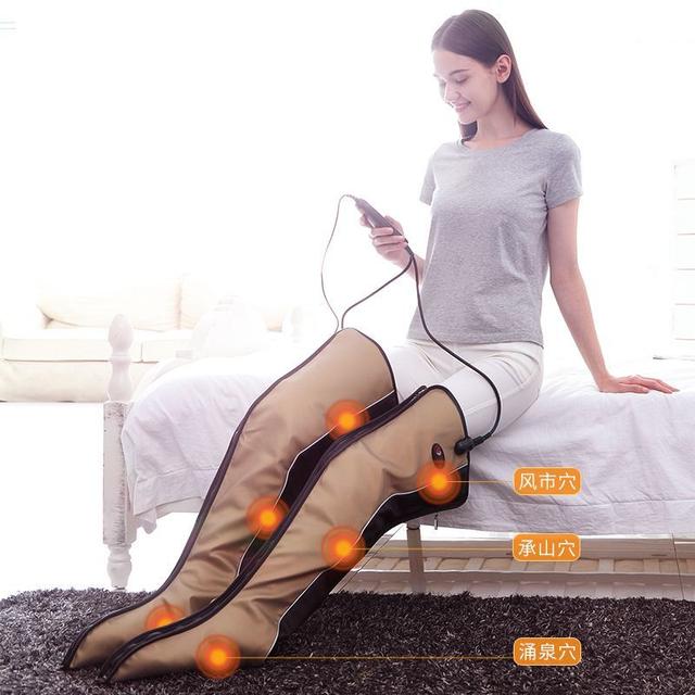 جهاز مساج القدم الكهربائي الإحترافي Infrared Electric Heating Leg Massager - SW1hZ2U6MTg0MjE4MA==