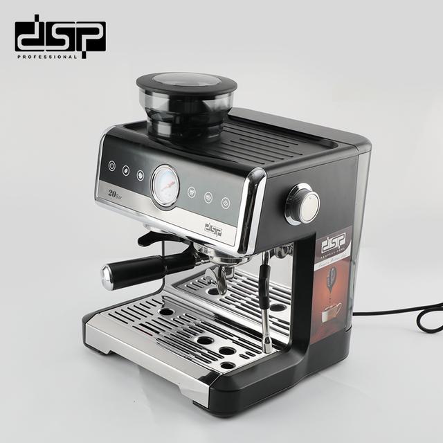 ماكينة اسبريسو احترافية دي اس بي 20 بار 2250 واط مع مطحنة قهوة مدمجة Dsp Espresso Machine With Coffee Grinder - SW1hZ2U6MTkxNDIxMg==