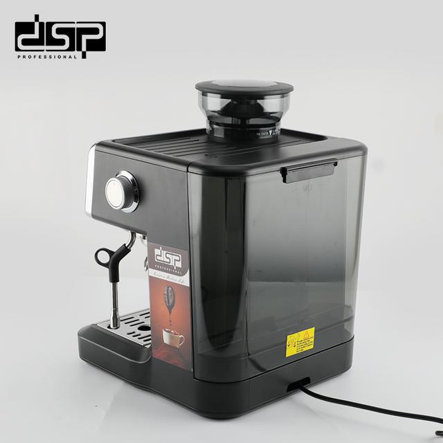 ماكينة اسبريسو احترافية دي اس بي 20 بار 2250 واط مع مطحنة قهوة مدمجة Dsp Espresso Machine With Coffee Grinder - SW1hZ2U6MTkxNDIwNg==
