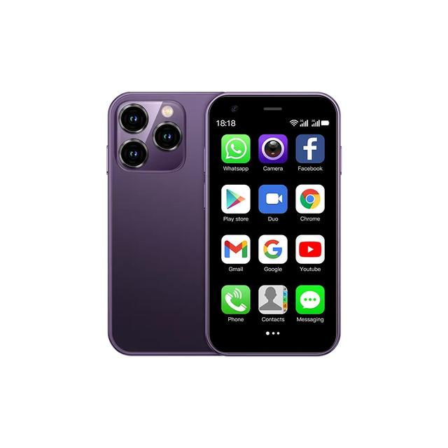 جوال صغير ميني ايفون XS15 أندرويد 1000 مللي أمبير Soyes XS15 3G Mini Smartphone - SW1hZ2U6MTkyNDYxNQ==
