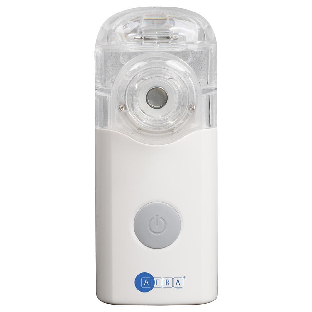 Afra - Japan, Mesh Nebulizer Aa Battery W/Accessories - White