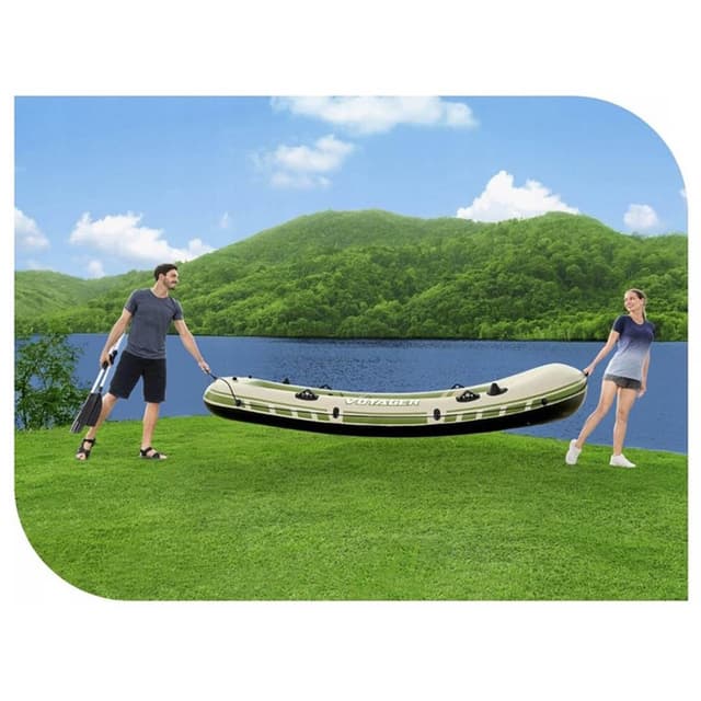 7x4 Inflatable Raft Order Bestway - Hydro-Force Voyager X4 Inflatable Raft Set Now! | Jomla.ae