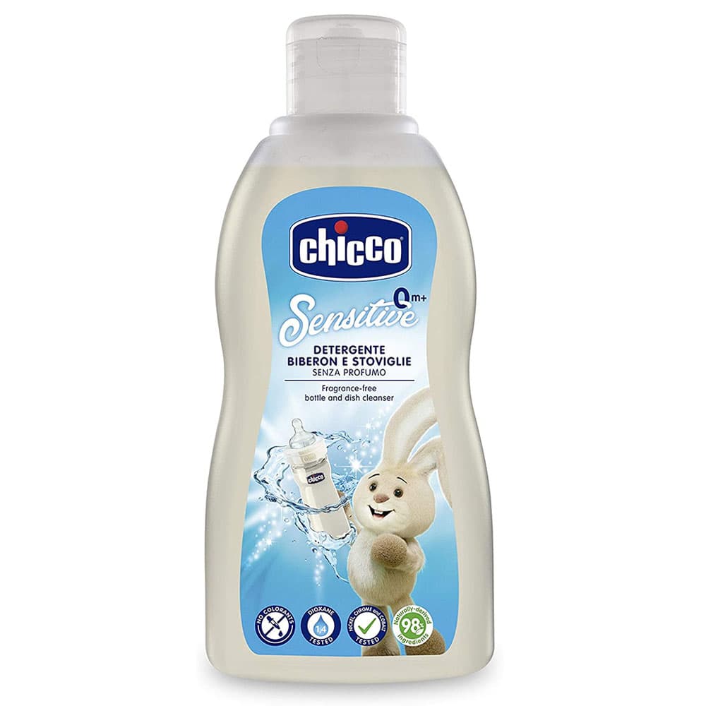 منظف زجاجات الرضاعة والاطباق للاطفال 300 مل شيكو Chicco - Detergent Feeding Bottles, Dishes 300ml