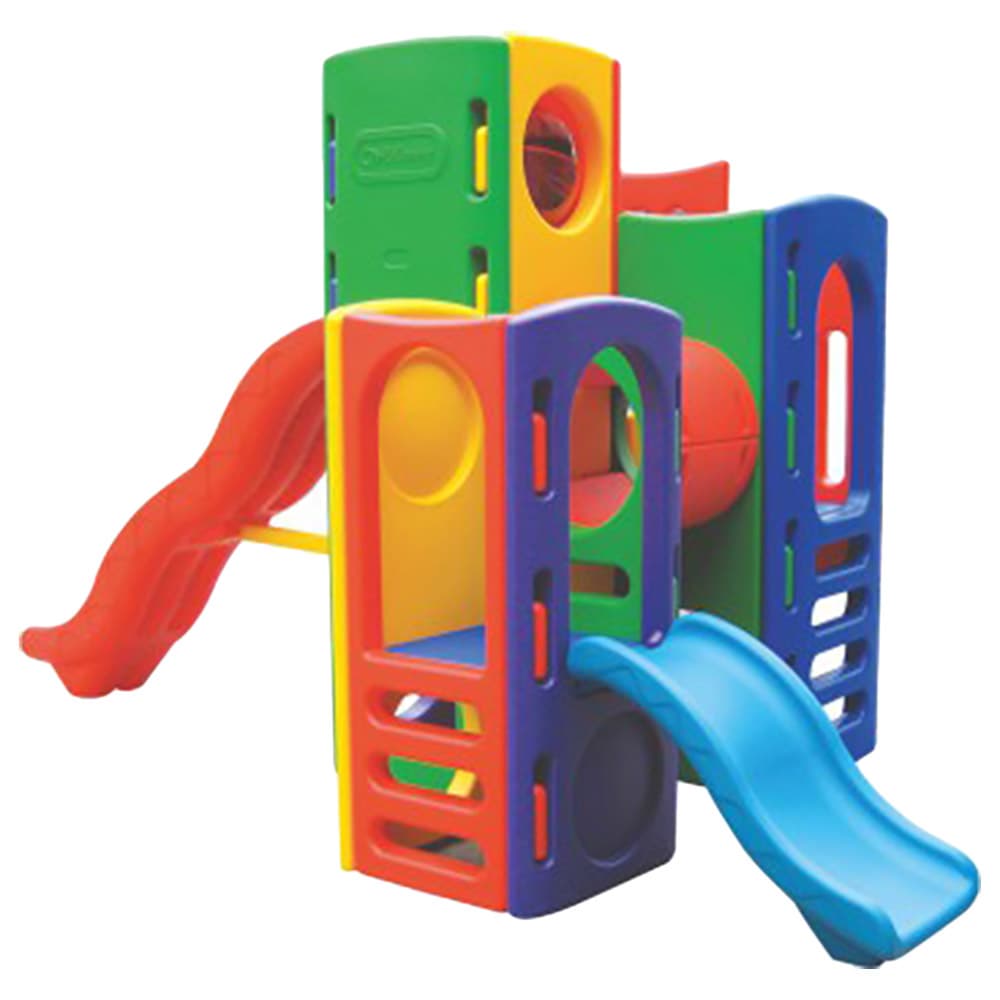 بيت لعب للاطفال ميجاستار Megastar Play House W/ Hiding Cells & Slides, Assorted Color