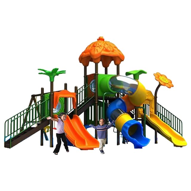 Order Myts Mega Palm Kids Playground Set Outdoor Slide Now