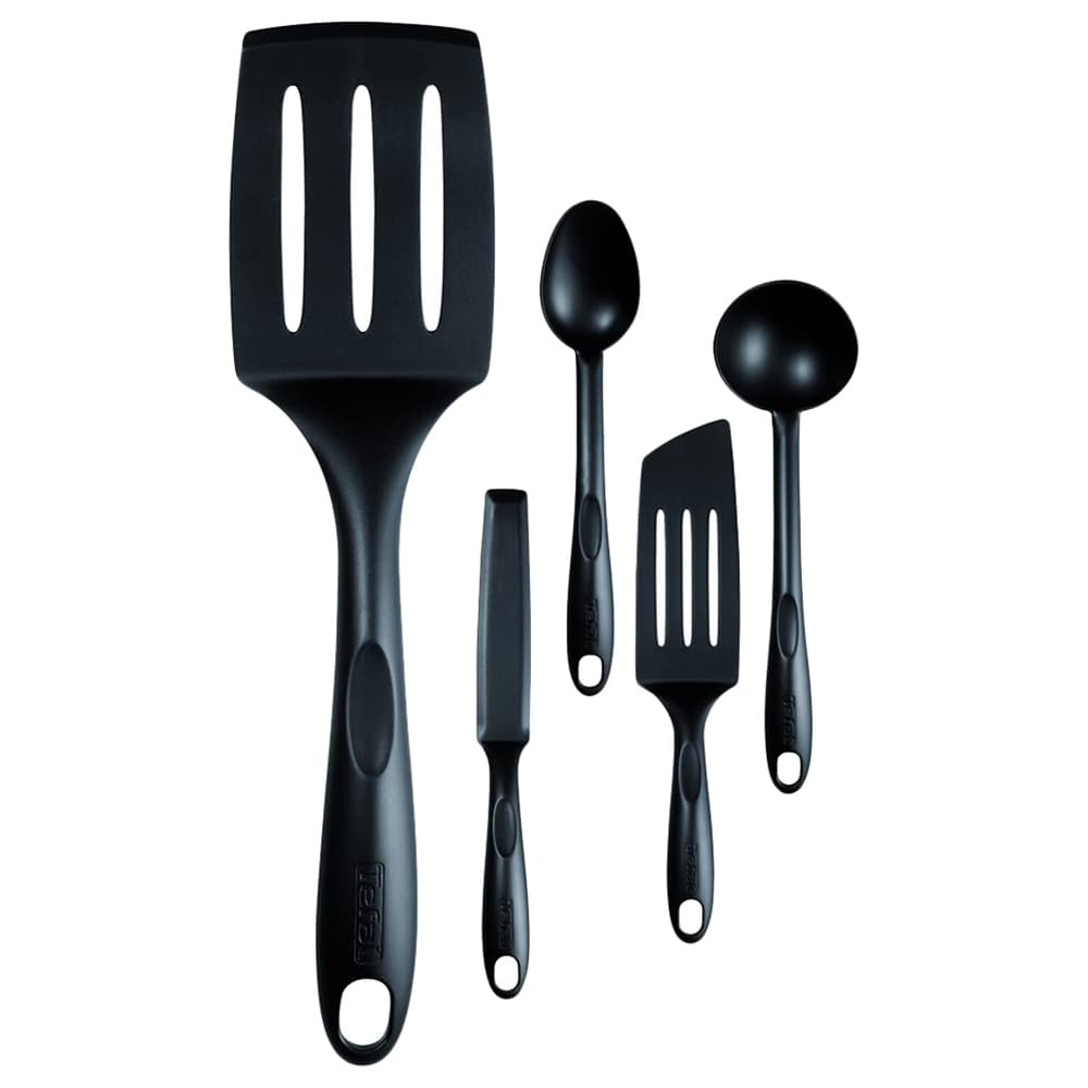 طقم ملاعق طبخ 5 قطع تيفال Tefal Kitchen Tools Bienvenue Display Set