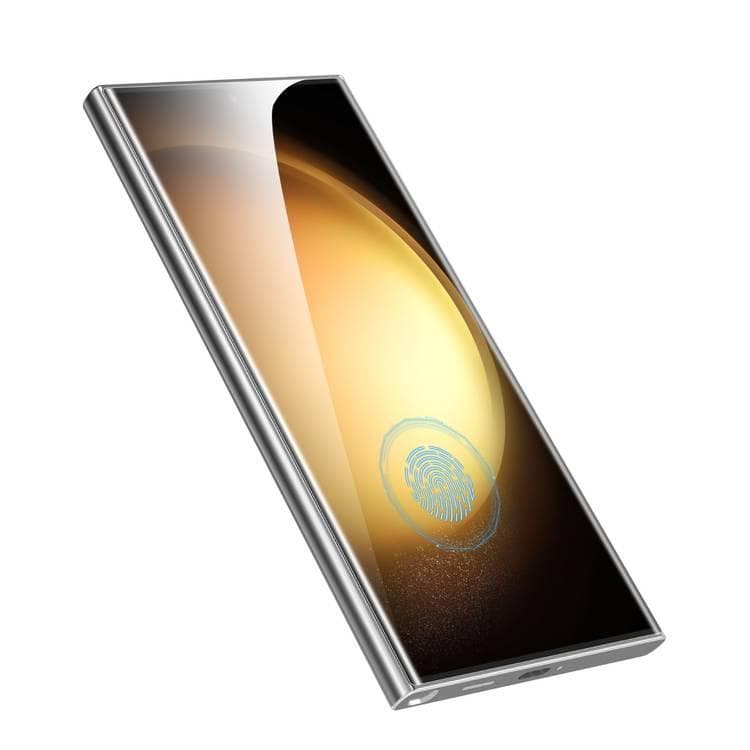 شاشة حماية سامسونج اس 24 الترا بتكنلوجيا الأشعة فوق البنفسجية جرين لايون Green Lion 3D UV Glass High Definition Tempered Glass