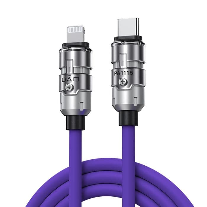 وصلة شاحن ايفون لايتنينج ريد ماجيك 1.5 متر 3 امبير Redmagic Type-C To Lightning Charging Cable