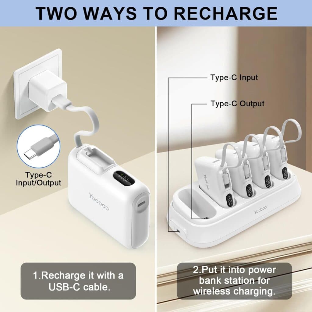 محطة باور بنك ستيشن 5 في 1 يوباو