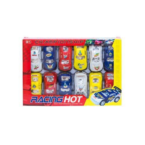 Hot Racing Piece Order Generic 12 Piece Championship Hot Racing Car Play Set Now! | Jomla.ae