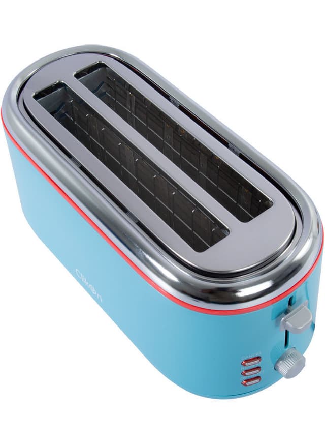 Order ClikOn 4 Slice Bread Toaster 1330 W CK2432 Blue Now! | Jomla.ae