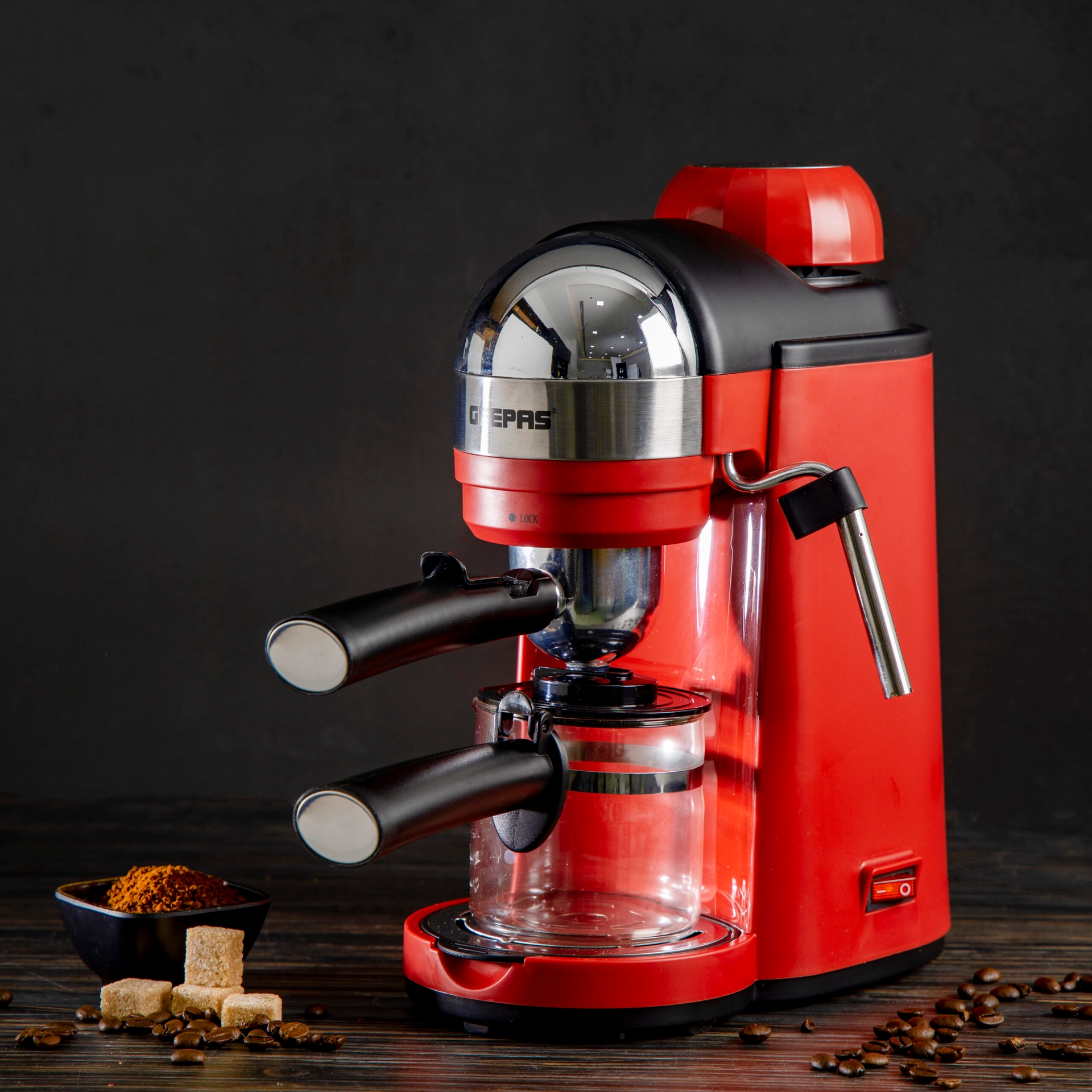0 24 Geepas Espresso Coffee Maker 0-24-geepas-espresso-coffee-maker