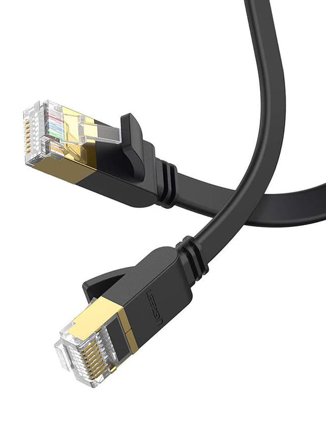 اطلب كيبل كات 7 , 3 متر - أسود UGREEN Ethernet Cable Cat7 High Speed ...