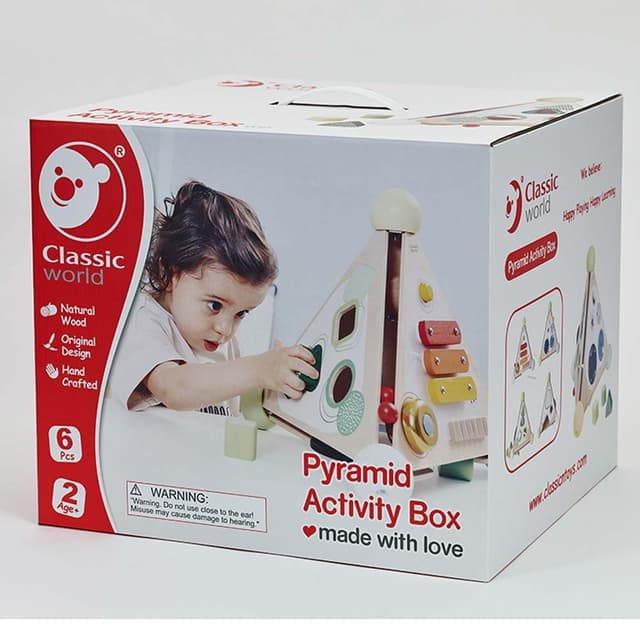 Classic World - Pyramid Activity Box | Jomla.ae