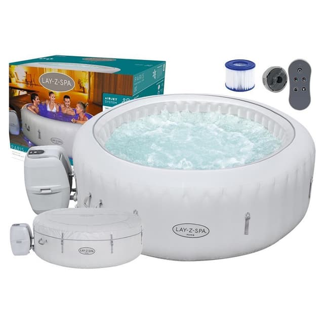 Lazy Fun Led Light Order Bestway - Lazy Spa Paris Inflatable Hot Tub With Led Lights Now ...