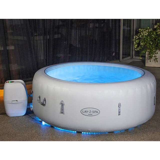 Lazy Fun Led Light Order Bestway - Lazy Spa Paris Inflatable Hot Tub With Led Lights Now ...