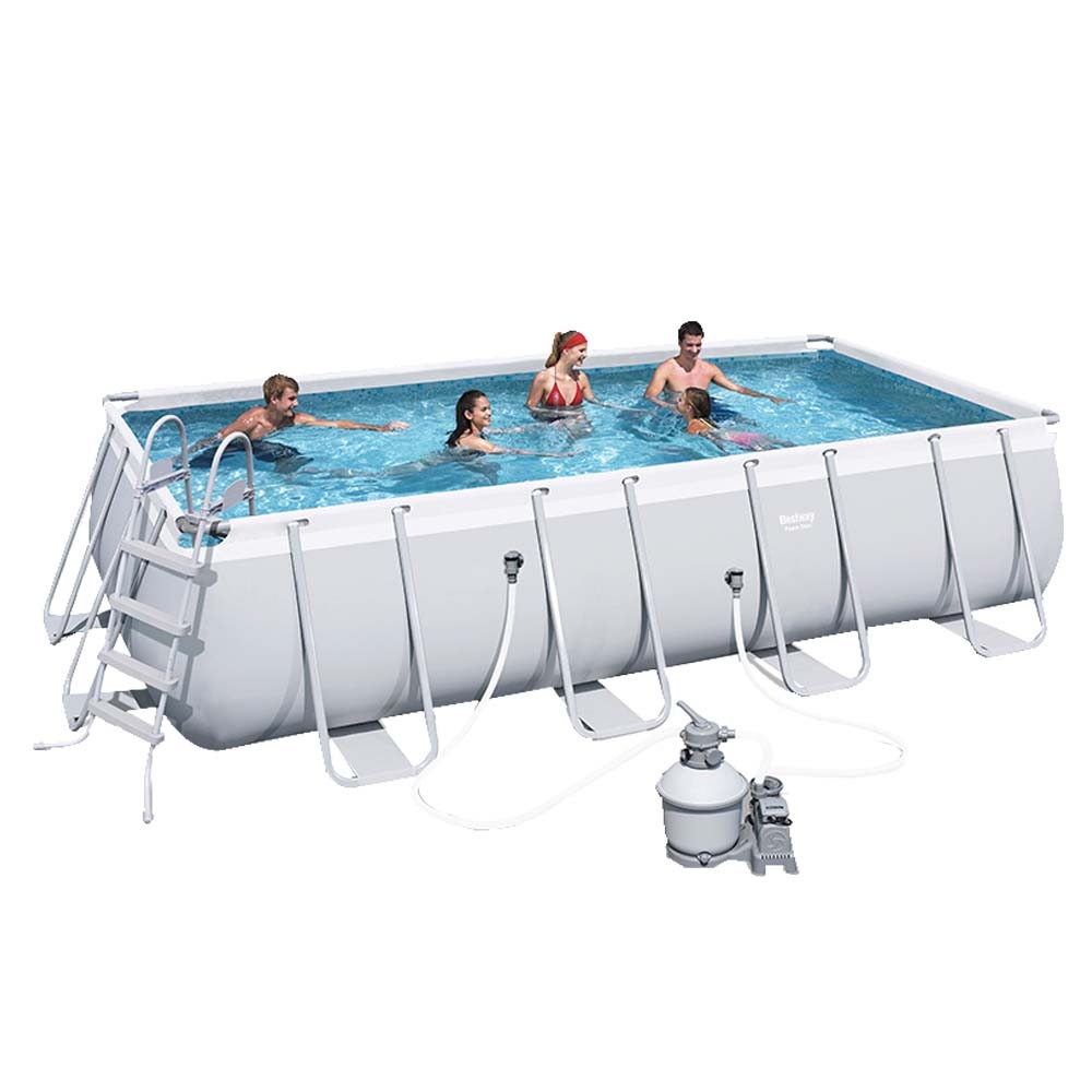 Order Bestway - Power Steel Rectangular Pool Set 549x274x122cm Now ...