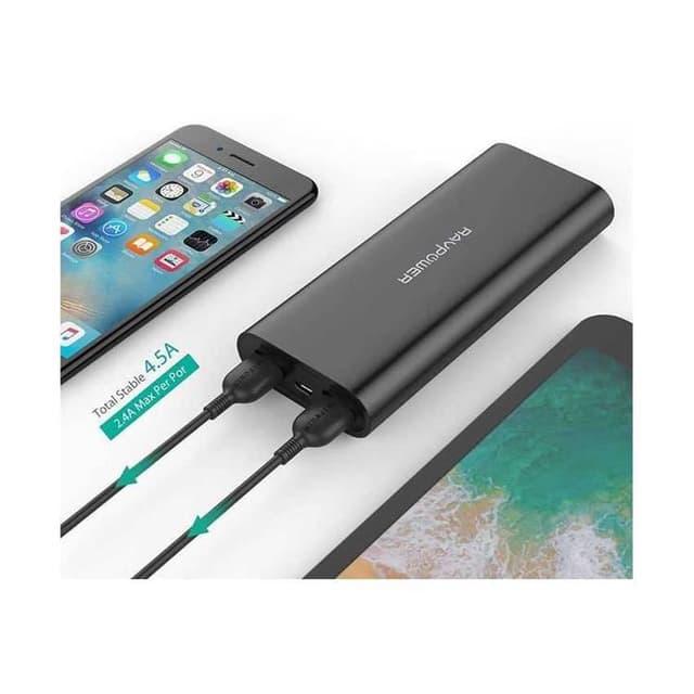 Ravpower Pb75 Order RAVPower Ace Series Dual USB Power Bank 16750mAh 4.5A - Black ...