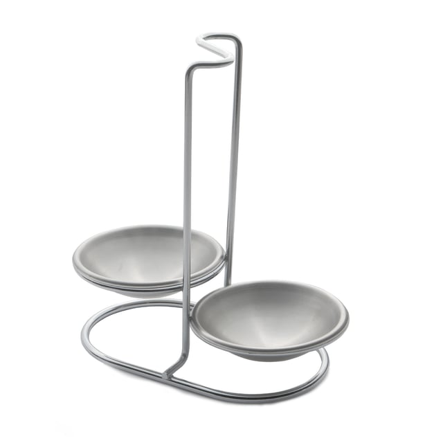 Double Spoon Order Stainless Steel Double Serving Spoon Silver Stainless Steel Now ...