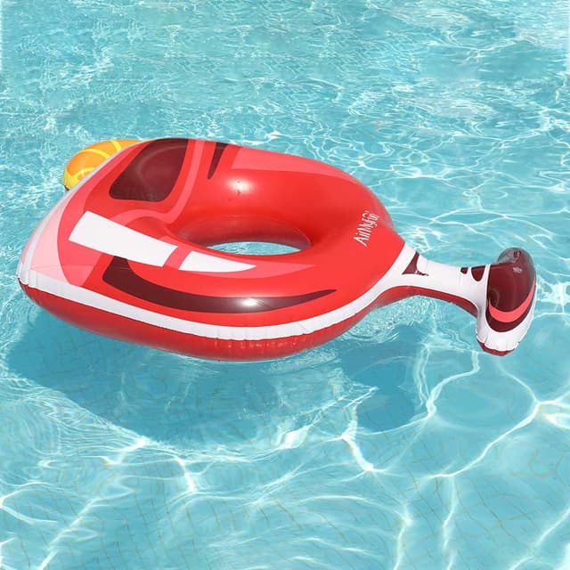 Order AirMyFun - Glass Swim Ring - Red - Inflatable Pool Float Now ...
