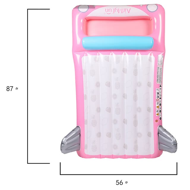 AirMyFun - Pink Car Float - Inflatable Pool Float | Jomla.ae