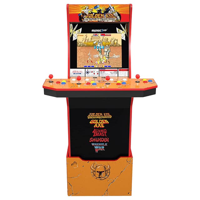 Arcade1Up - Golden Axe Arcade Cabinet With Matching Riser | Jomla.ae