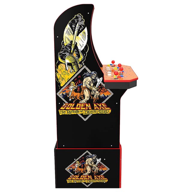 Arcade1Up - Golden Axe Arcade Cabinet With Matching Riser | Jomla.ae