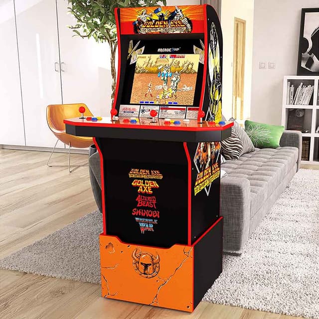 Arcade1Up - Golden Axe Arcade Cabinet With Matching Riser | Jomla.ae