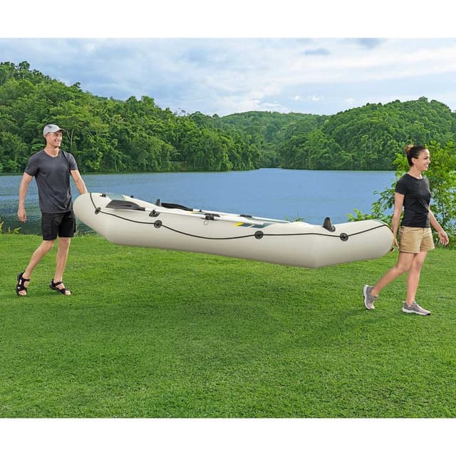 7x4 Inflatable Raft Bestway - Hydro-Force Ranger Elite X4 Inflatable Raft Set | Jomla.ae