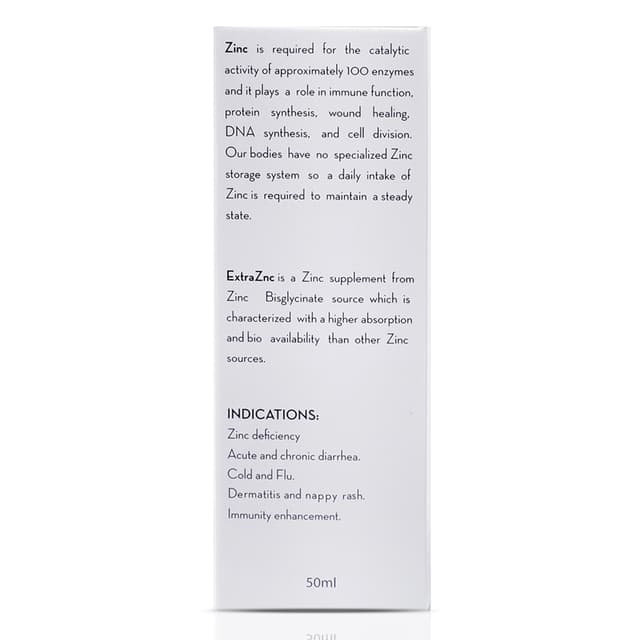 Extraznc Tab Biopharma - Extraznc Liquid - 50ml | Jomla.ae