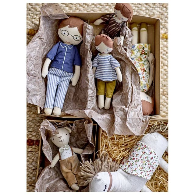 Bloomingville Mini - Jesse Soft Toy - Brown | Jomla.ae