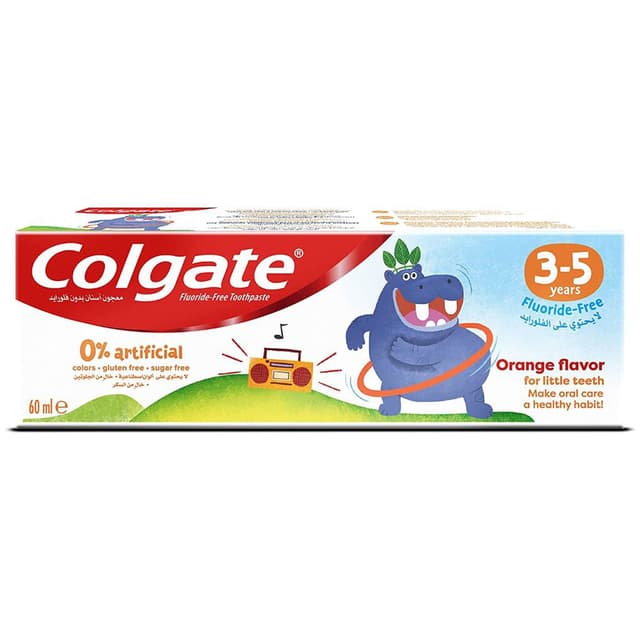 Order Colgate - Natural Orange Flavour Toothpaste For Kids 60ml Now ...