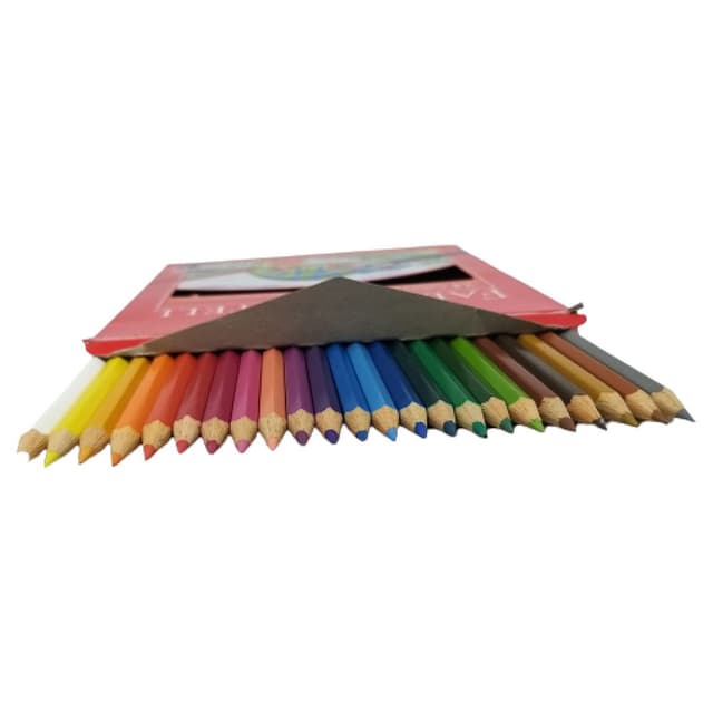 Craft Box - Colour Pencils 24pc | Jomla.ae
