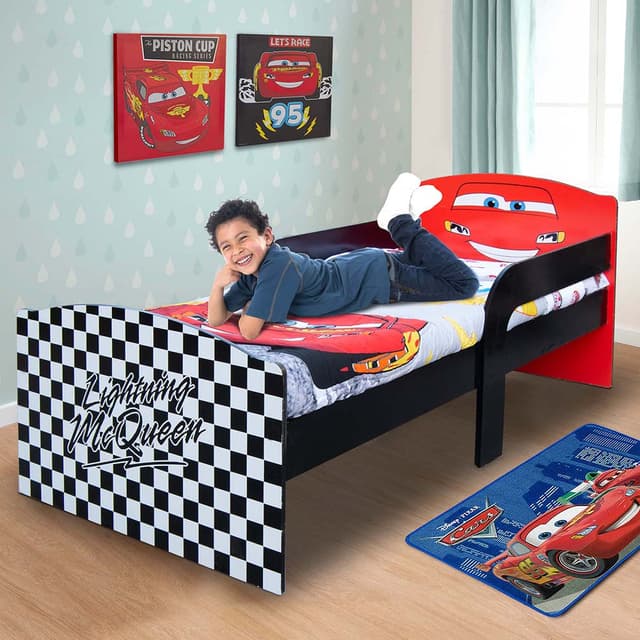 Order Disney - Cars Lightning McQueen Kids Bed Now! | Jomla.ae