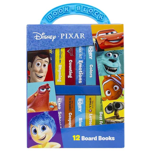 Order Disney Pixar - My First Library 12 Board Book Block Set Now ...